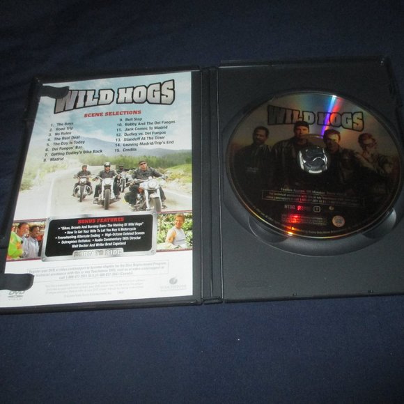 Wild Hogs (DVD, 2007, Canadian, Widescreen) - Picture 4 of 5